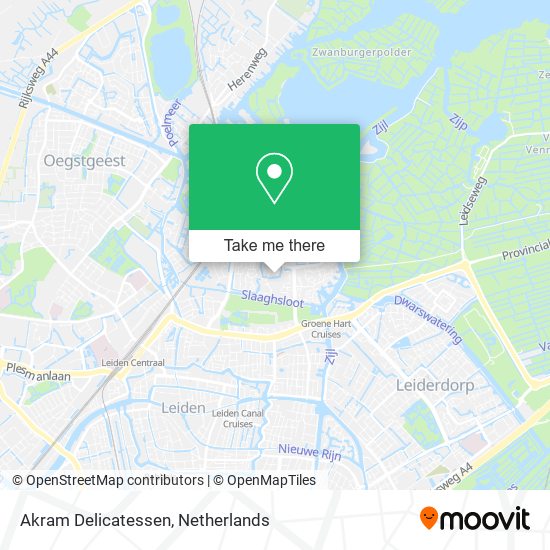 Akram Delicatessen map