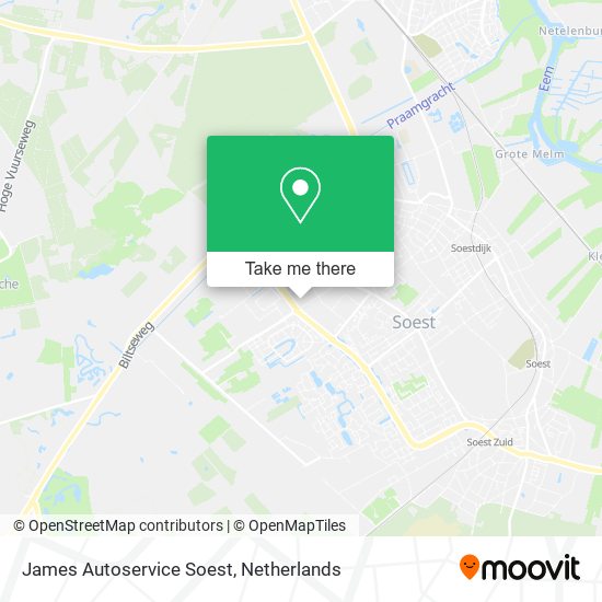 James Autoservice Soest Karte