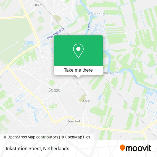 Inkstation Soest map