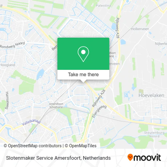 Slotenmaker Service Amersfoort map
