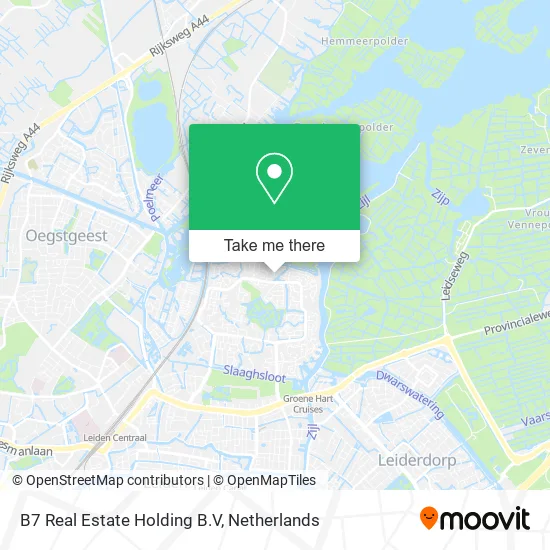 B7 Real Estate Holding B.V Karte