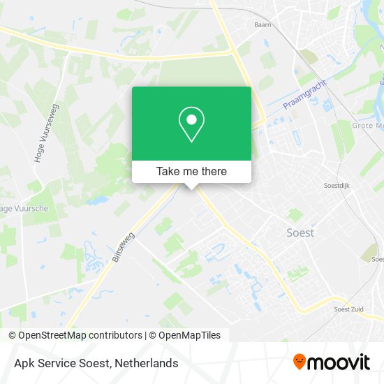 Apk Service Soest map