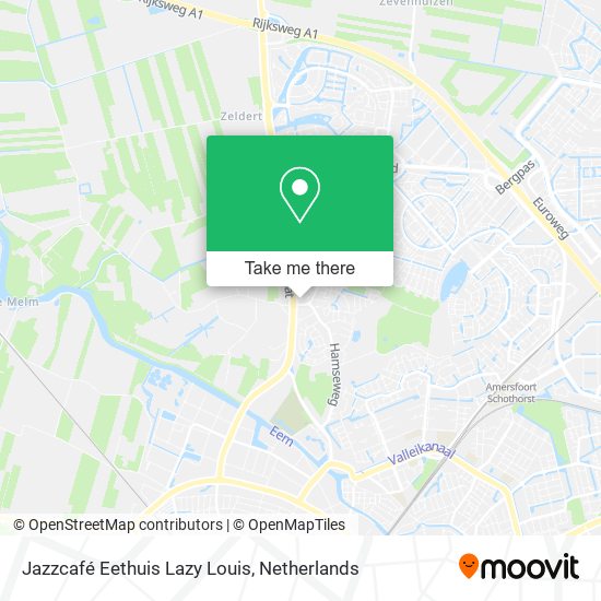 Jazzcafé Eethuis Lazy Louis map