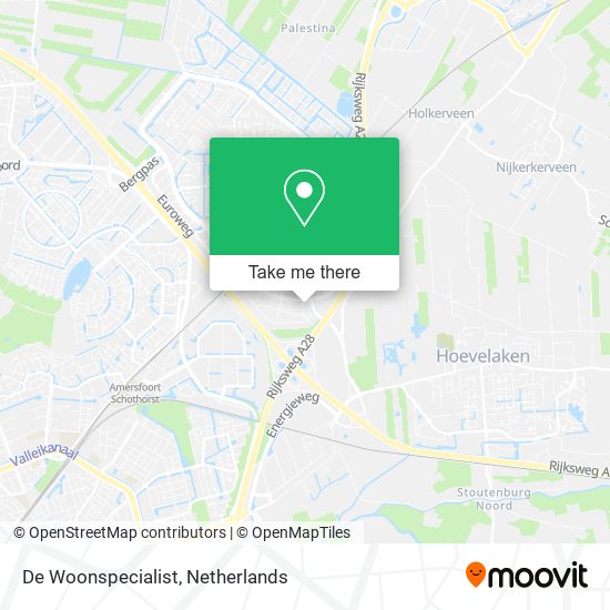 De Woonspecialist map