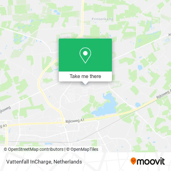 Vattenfall InCharge map