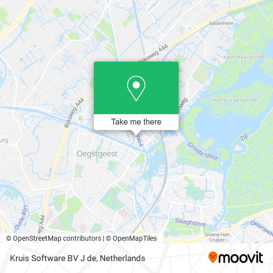 Kruis Software BV J de map