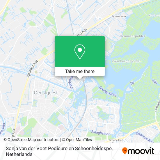 Sonja van der Voet Pedicure en Schoonheidsspe map