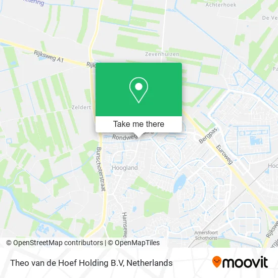 Theo van de Hoef Holding B.V map