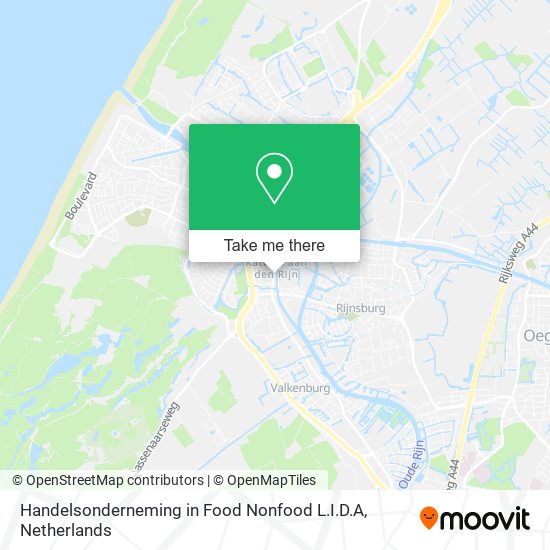 Handelsonderneming in Food Nonfood L.I.D.A map