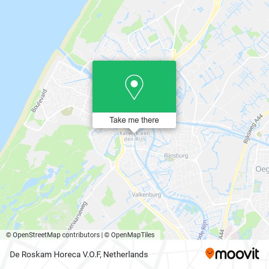 De Roskam Horeca V.O.F map