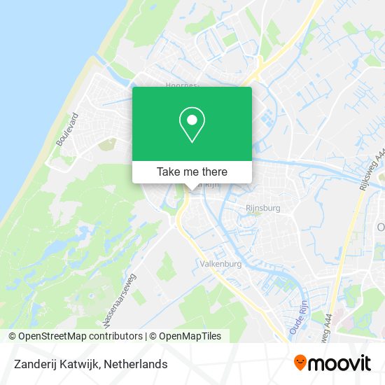 Zanderij Katwijk map