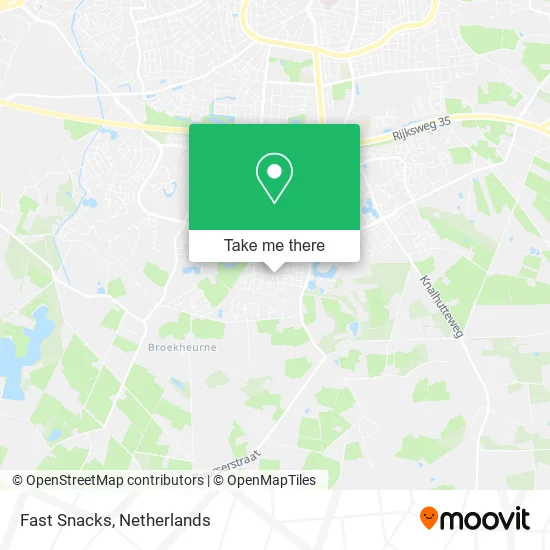Fast Snacks map