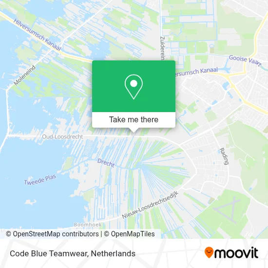 Code Blue Teamwear Karte