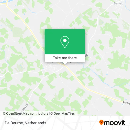 De Deurne map