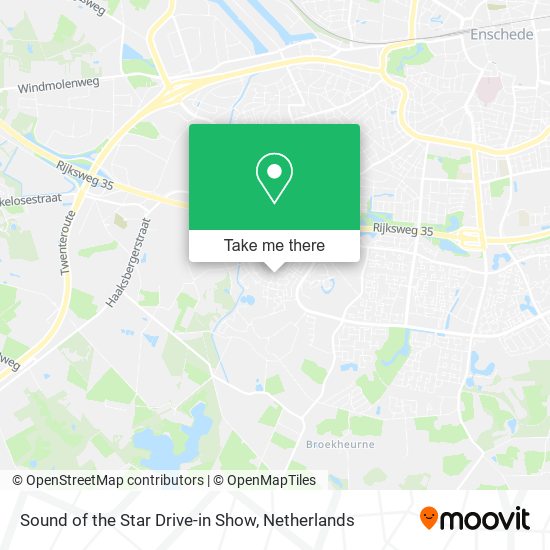 Sound of the Star Drive-in Show map