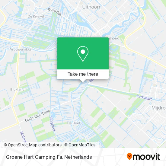 Groene Hart Camping Fa map