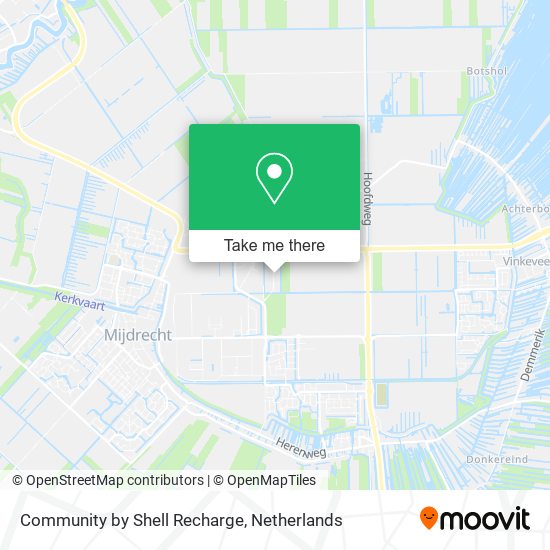 Community by Shell Recharge map