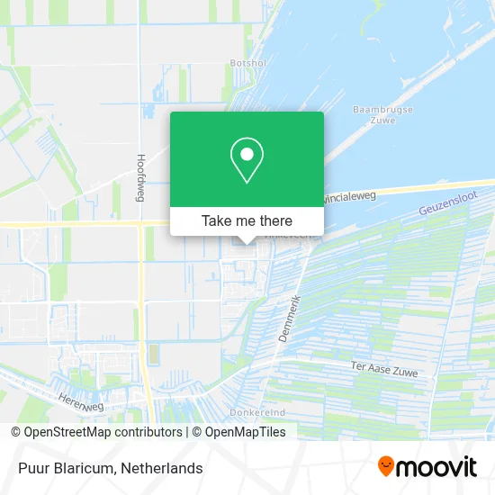 Puur Blaricum map