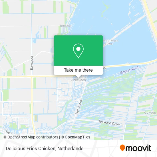 Delicious Fries Chicken map