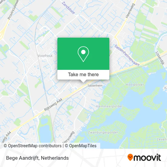 Bege Aandrijft map