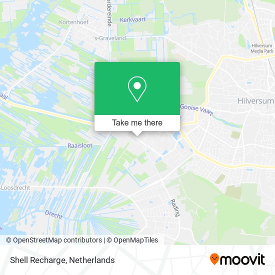 Shell Recharge map