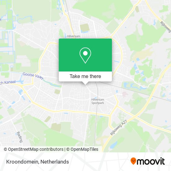 Kroondomein map