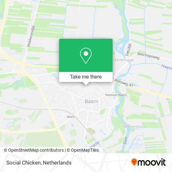 Social Chicken map