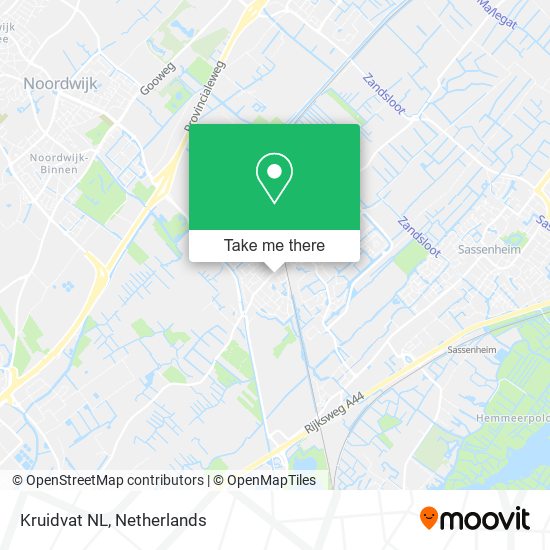 Kruidvat NL map