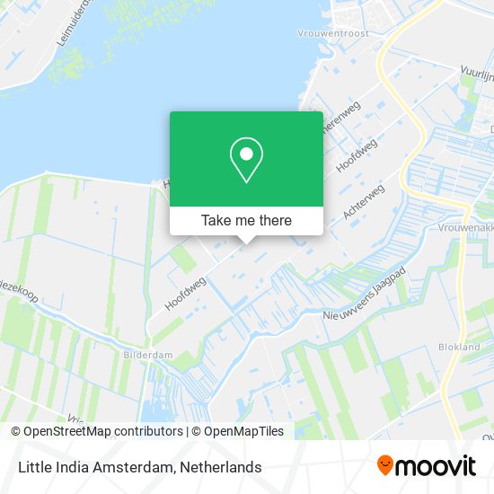 Little India Amsterdam map
