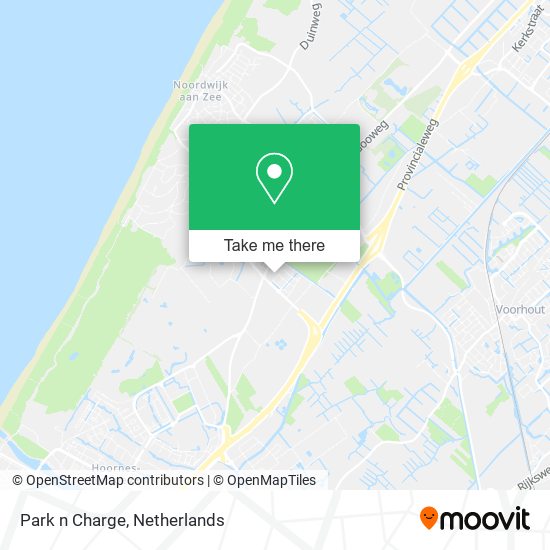 Park n Charge map