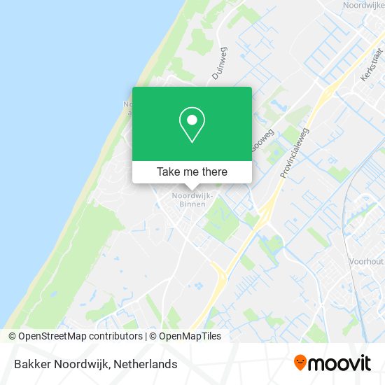 Bakker Noordwijk Karte