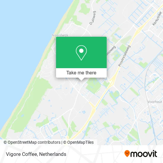 Vigore Coffee map
