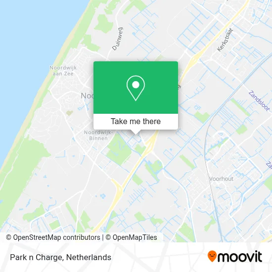 Park n Charge map