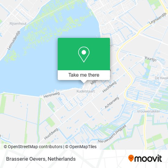 Brasserie Oevers map