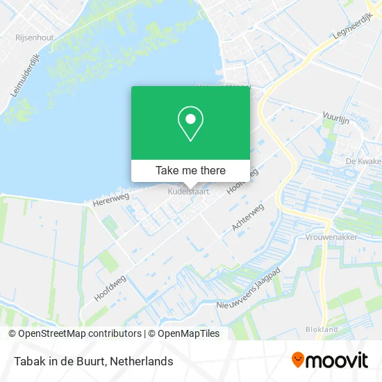 Tabak in de Buurt Karte