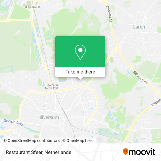 Restaurant Sfeer map