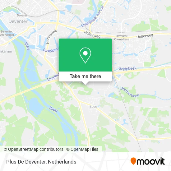 Plus Dc Deventer map