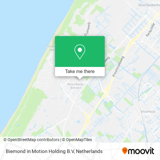 Biemond in Motion Holding B.V map
