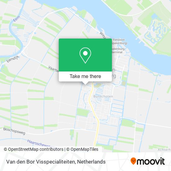Van den Bor Visspecialiteiten map