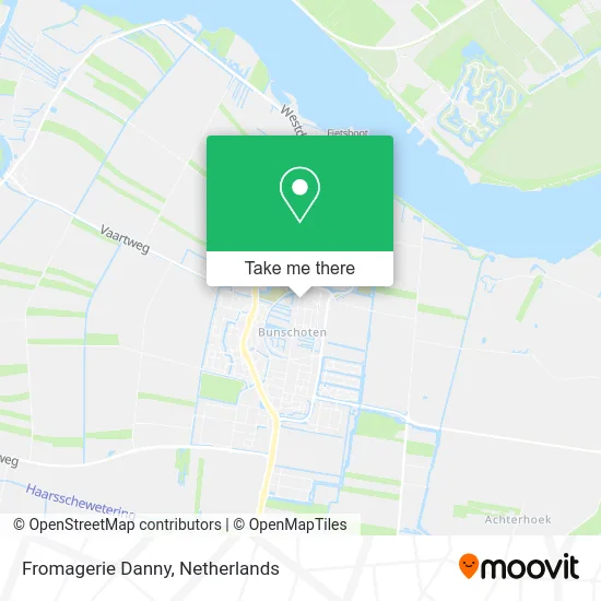 Fromagerie Danny map