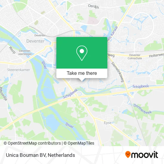 Unica Bouman BV map