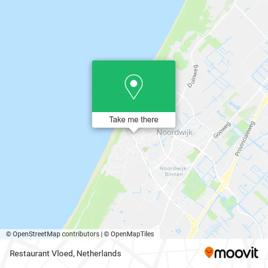 Restaurant Vloed map