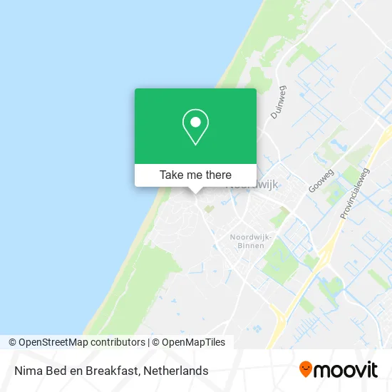 Nima Bed en Breakfast map
