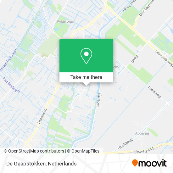 De Gaapstokken Karte
