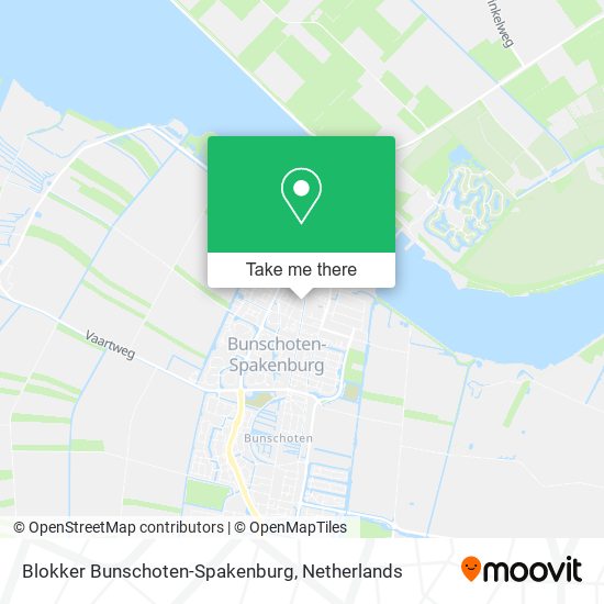 Blokker Bunschoten-Spakenburg map