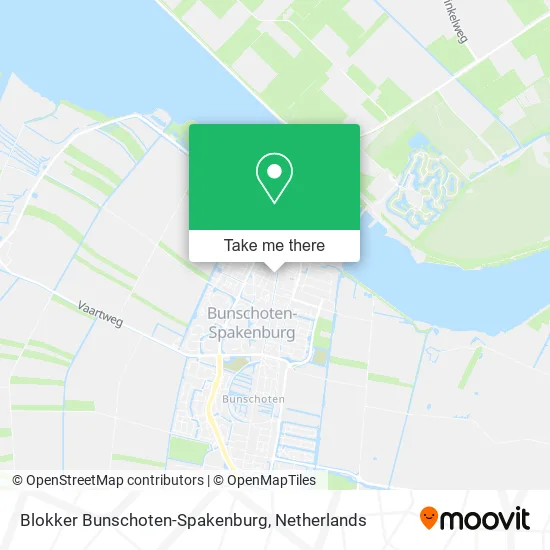 Blokker Bunschoten-Spakenburg Karte