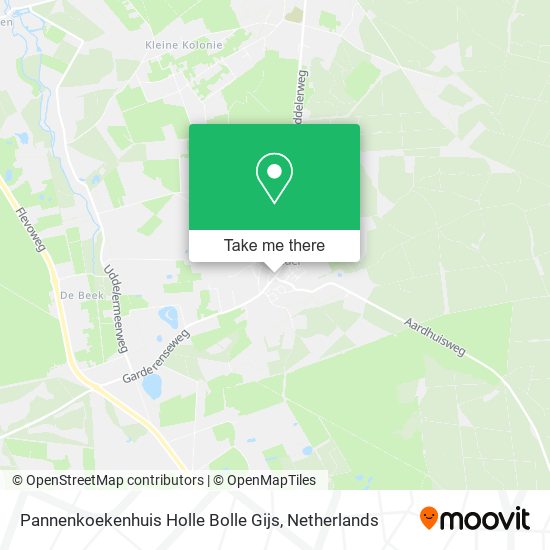 Pannenkoekenhuis Holle Bolle Gijs map