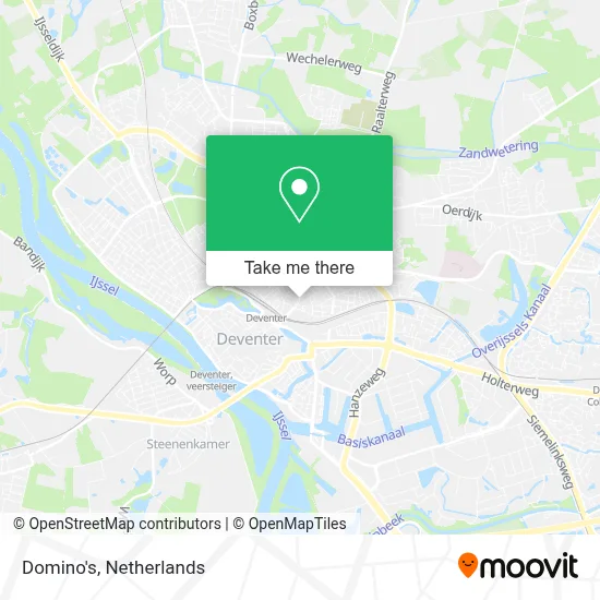 Domino's map