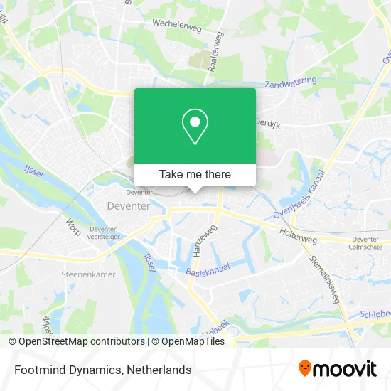 Footmind Dynamics map