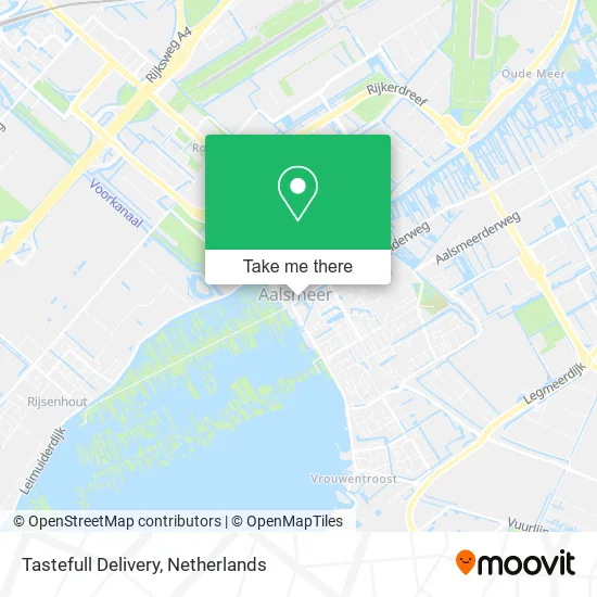 Tastefull Delivery map